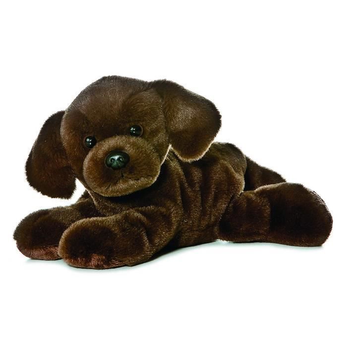 Mini peluche labrador chocolat - AURORA - Lil Lucky Labrador - Peluche douce et câline - Nez bouton Mini peluche labrador chocolat - AURORA - Lil Lucky Labrador - Peluche douce et câline - Nez bouton