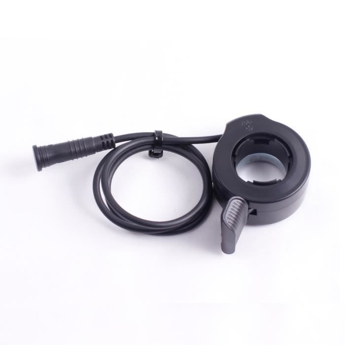 BuyWeek Accélérateur De Pouce Vélo Électrique 300X - Gauche Droite Avec Connecteur Étanche - Compatible Batterie Lithium