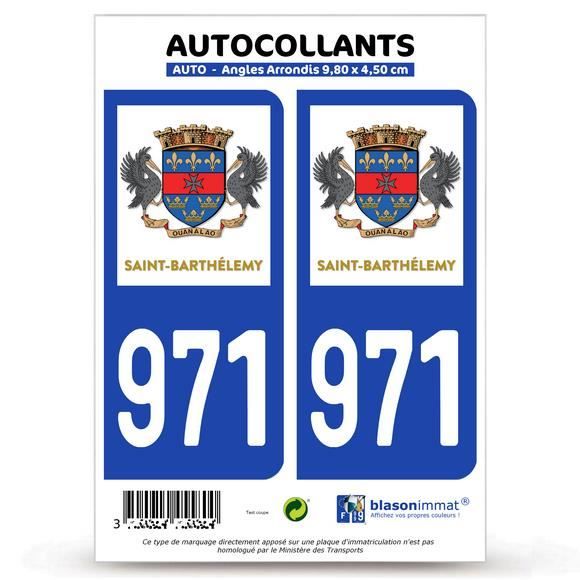 autocollants plaques immatriculation auto Département Meurthe et Moselle 54