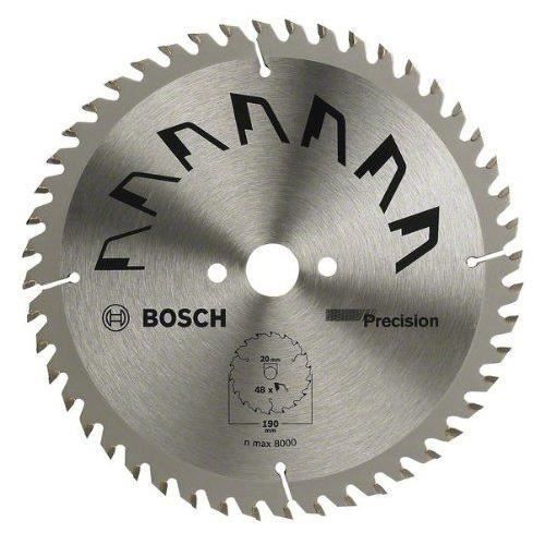 Bosch 2609256936 Précision Lame de scie circulaire 48 dents carbure Coupe nette Diamètre 216mm alésage 30 Largeur de coupe 2,5 mm