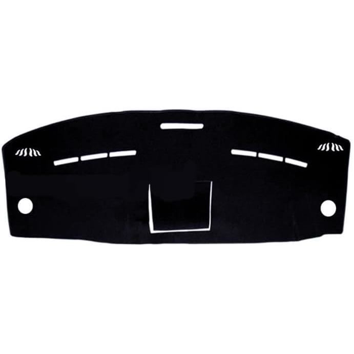 Tapis De Tableau De Bord Pour Peugeot 308 (2007-2013) - Antidérapant, Protection Anti UV - Couleur Rouge Côtés