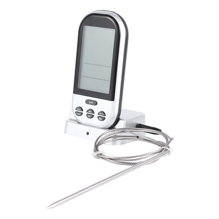 Thermomètre De Four Et Barbecue 0-400°C – Acier Inoxydable, Pour Cuisson, Fumoir, Grill