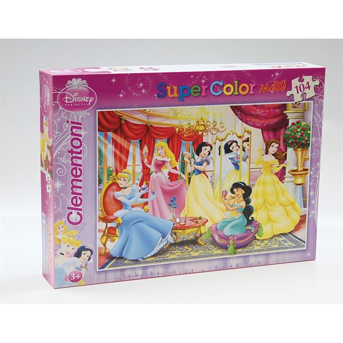 Puzzles Maxi Disney Princesses - 104 pièces - Cdiscount Jeux - Jouets