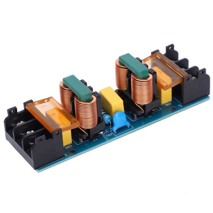 Module De Carte De Filtre De Puissance 10A - Filtre Purification Secteur AC Bruit Audio HiFi