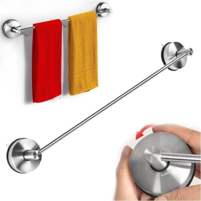 Barre Porte Serviette Ventouse 42.8Cm Porte Serviette Salle De Bain