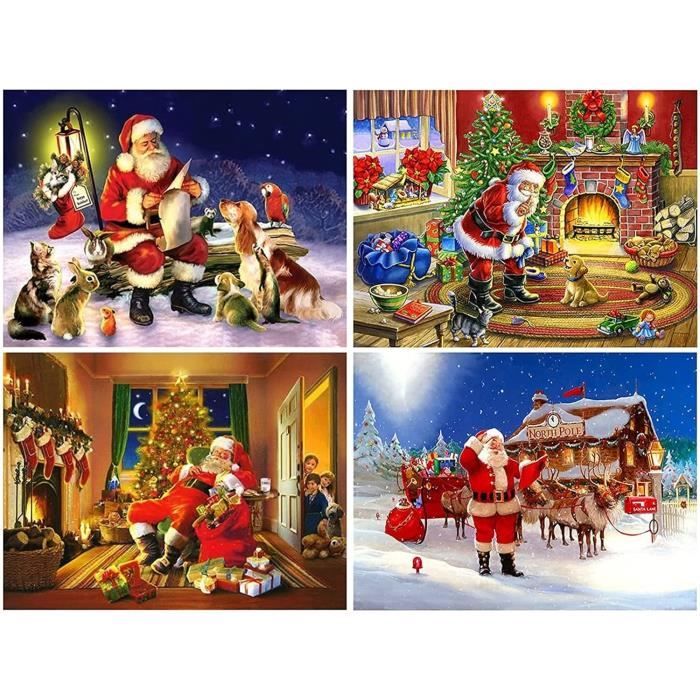 Baker Ross – Kit De Porte De Noël En Mousse – 4 Décorations Elfes 10x9 Cm – Dès 3 Ans