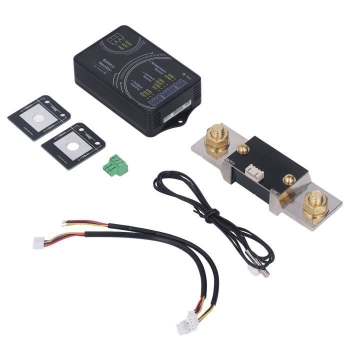 Coulomètre De Courant De Tension, Moniteur De Batterie Volt Ampère Capacité Testeur De Compteur