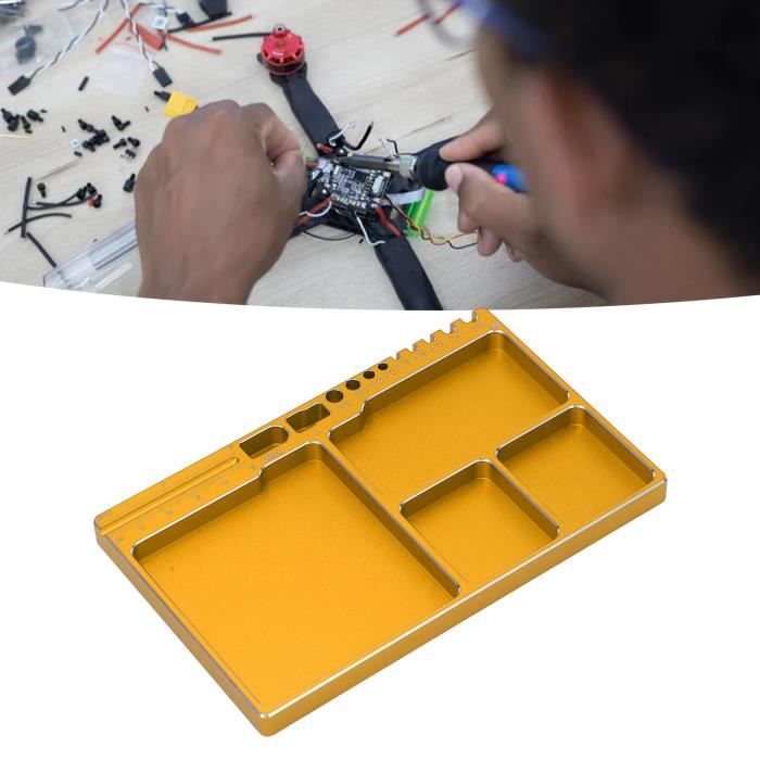 Kit de 500 vis télécommandées avec plateau à vis magnétique pour Traxxas Tamiya Axial Redcat HPI SCX10 Losi Échelle 1/8 1/10