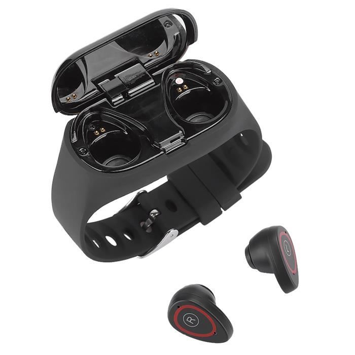 Coffret 12-en-1 Montre Connectée Sport – Écouteurs, Montre, Chargeur, Pour Android/iOS