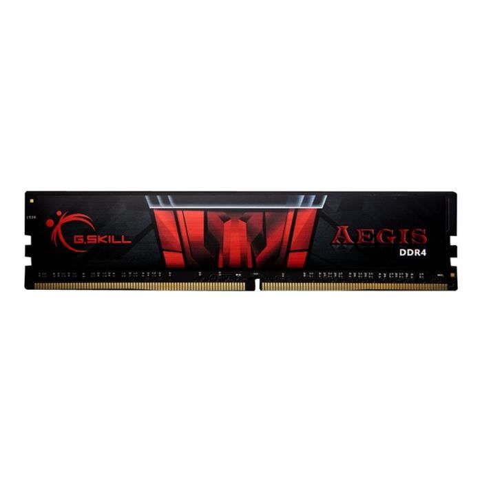 Top achat Memoire PC G.SKILL Mémoire PC Gaming Series Aegis - 16 Go -PC4-17000 / DDR4 2133 Mhz F4-2133C15S-16GIS DDR4 pas cher Top achat Memoire PC G.SKILL Mémoire PC Gaming Series Aegis - 16 Go -PC4-17000 / DDR4 2133 Mhz F4-2133C15S-16GIS DDR4 pas cher