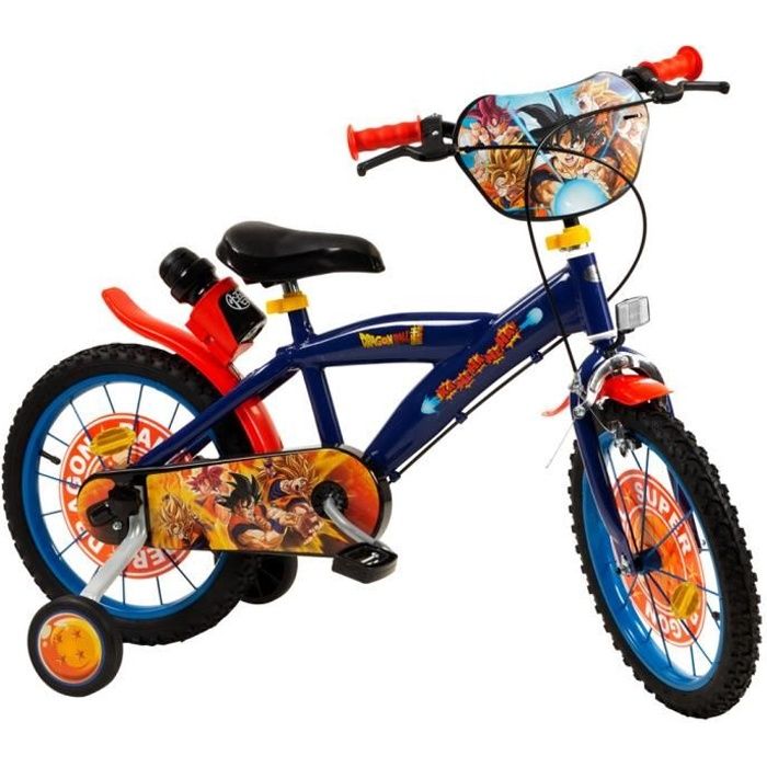 Velo 16 pouces Dragon Ball enfant Garcon GUIZMAX