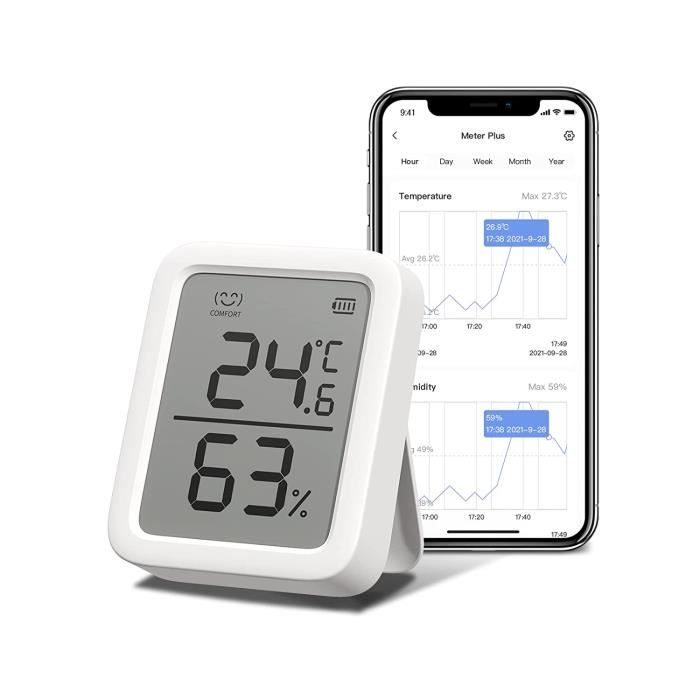 Thermometre Limics24 Thermometre Hygrometre Plus Numerique Interieur Puce Suisse Precise Controle Cdiscount Puericulture Eveil Bebe