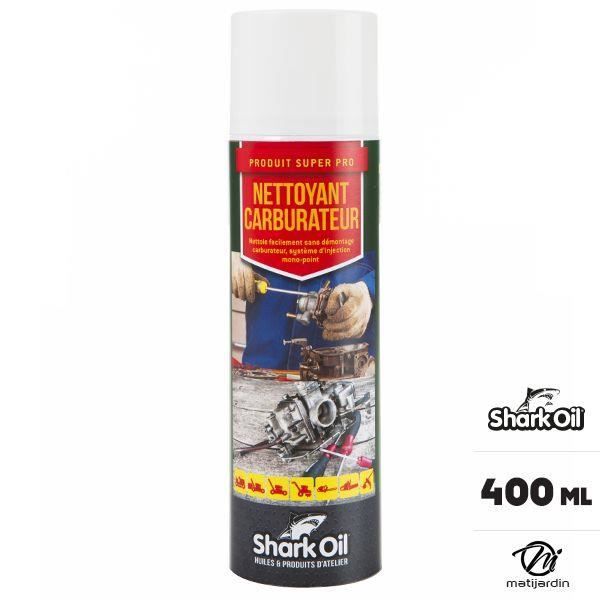 Nettoyant carburateur - MATIJARDIN - Shark Oil - Dégraisse sans démontage - 500 ml - Motorisé