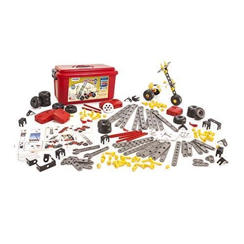 Jeu de construction - Miniland - Mecaniko - 191 pièces - 8 cartes dactivité - 3 ans et plus