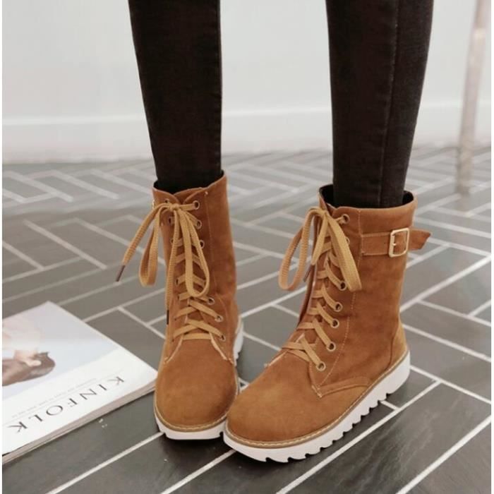 bottes decontracte femme