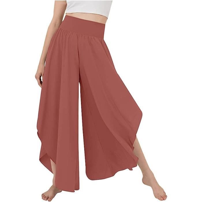 Pantalon Cargo Femme Pantalon De Travail Femme Pantalon Fluide Femme Ample Léger Pantalons Randonnée Femme Décontractée Pantalon Jogging Baggy Casual