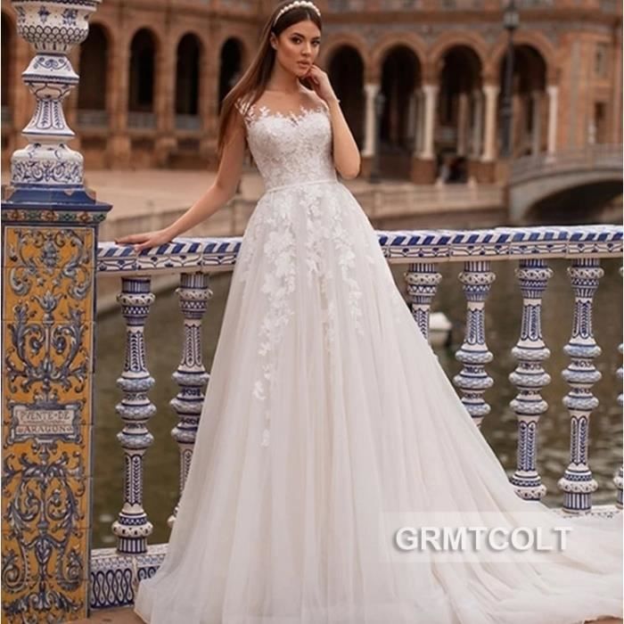 Robe de mariée court outlet