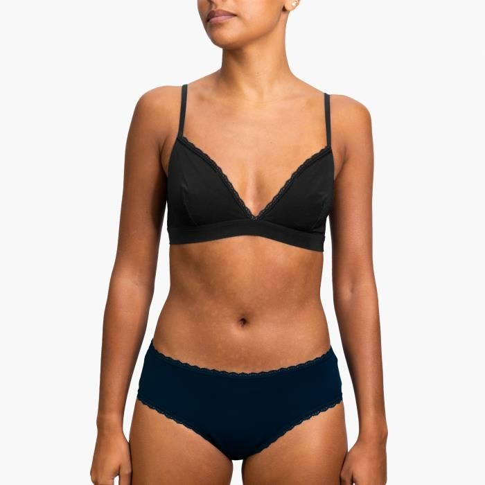 Maillot De Bain Menstruel Femme - Protection Flux Abondant - Culotte De Bain Absorbante Réutilisable - Pour Piscine, Plage - 11