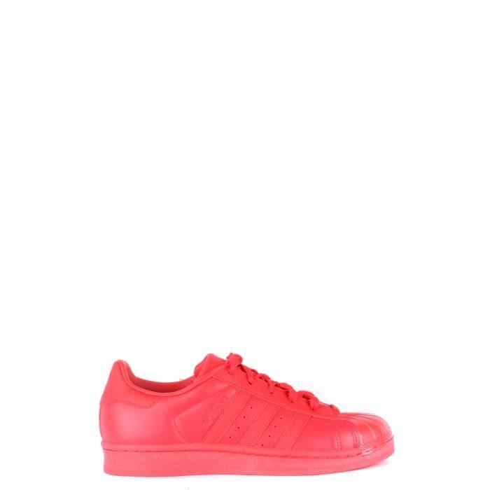 basket rouge adidas femme