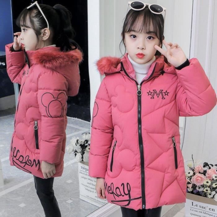 Manteau à capuche pour Filles de 4 à 12 ans d