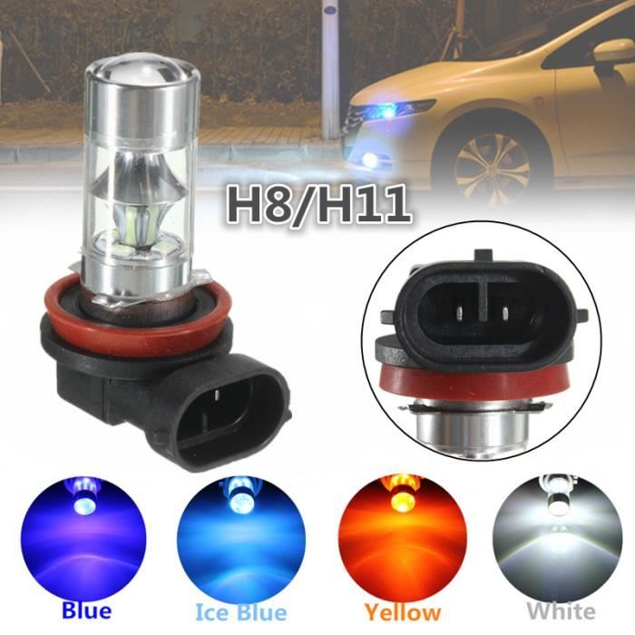 LED Ampoules H8 H11 Jaune 1pc H8 H11 9006 HB4 H7 9005 HB3 H10