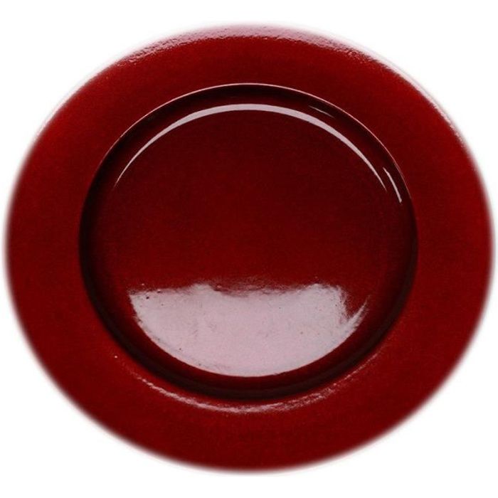 Dessous de plat rouge rouge en melamine - L'Incroyable