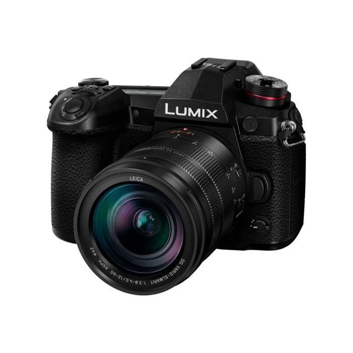 Panasonic Lumix G DC-G9L Appareil photo numérique sans miroir 20.3 MP Quatre tiers 4K - 60 pi-s 5x zoom optique Leica objectif…