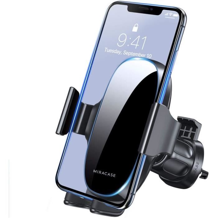 Support Téléphone Moto Vélo FALLCON F - Rotation 360° Universel 4.5-6.5" Silicone Antichoc