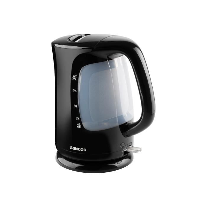 Bouilloire SENCOR SWK 2511BK système anti calcaire