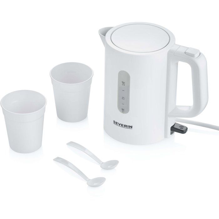 Bouilloire SEVERIN WK 3462 – 0,5L, 1100W, Sans BPA, Idéale Voyage - vue 4