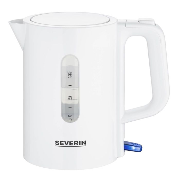 Severin WK 3462 Bouilloire sans fil, protection contre la surchauffe, sans BPA blanc