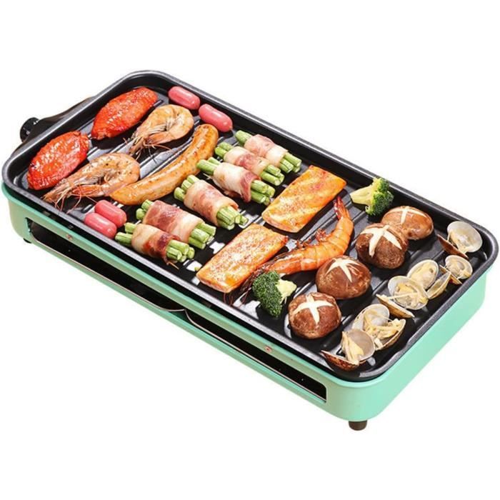 Barbecue Électrique, Grill Electrique De Table Sans Fumée Double