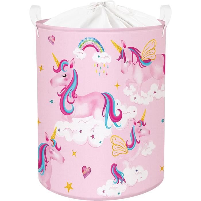 45L Corbeilles À Linge Bleu Bohême Géométrique Paniers À Linge Sale Pliables Rond Pour Jouets