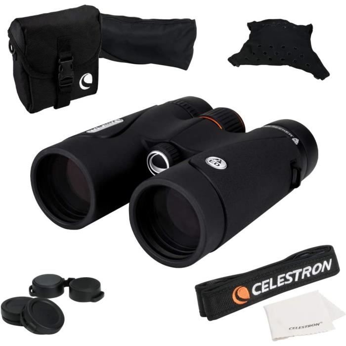 Adaptateur Trépied Celestron 93524 Pour Jumelles Porro Et Toit - Montage Rapide Et Stable, Noir