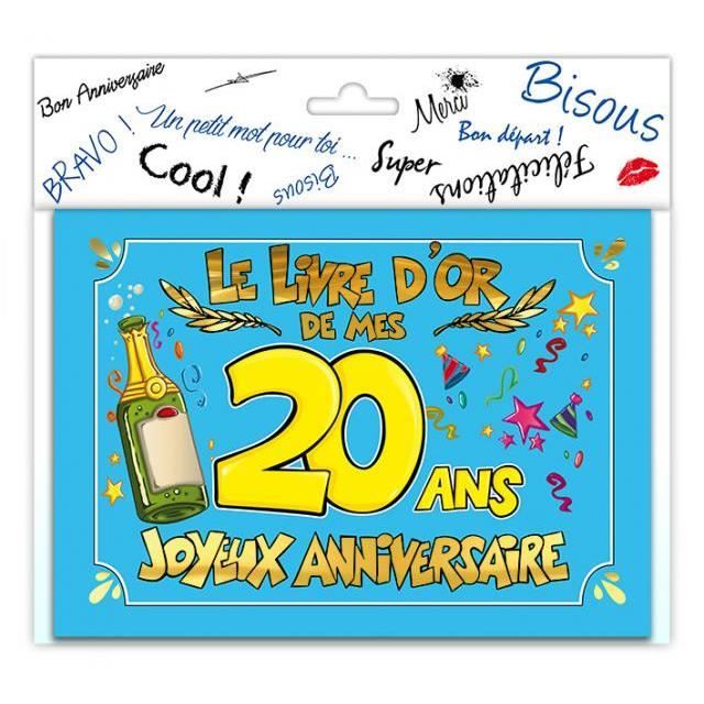 Livre D Or Anniversaire Ans X1 Ref Ldor02 Achat Vente Livre D Or Livre D Or Anniversaire Cdiscount