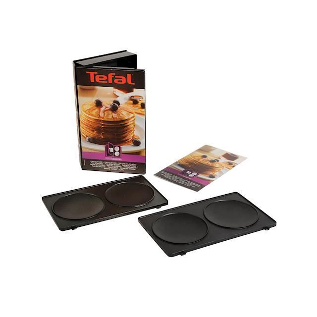 Coffret 2x Plaques pancakes Tefal Noir Compatible lavevaisselle