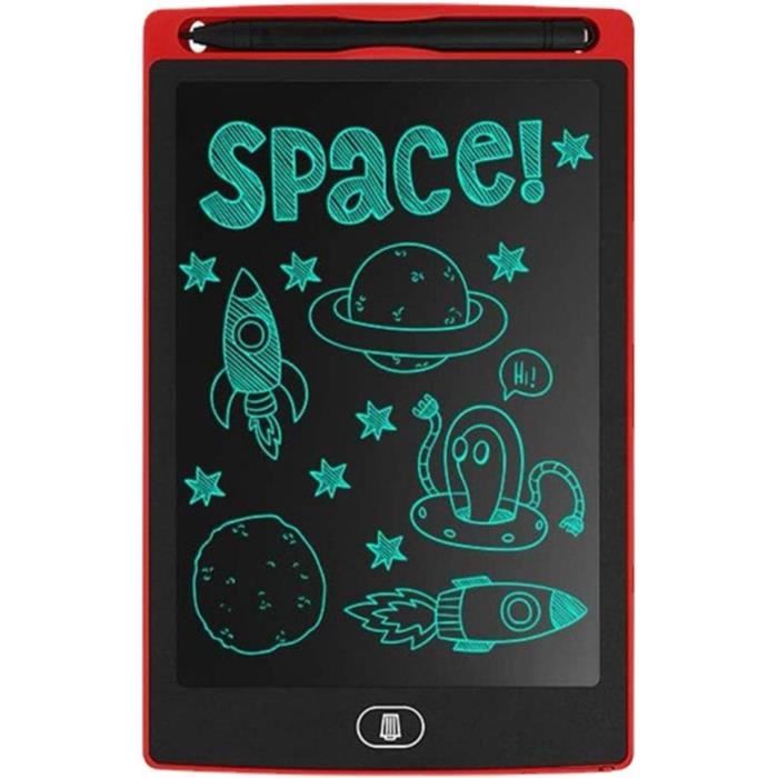 Tablette D'écriture LCD 8,5 Pouces Pour Enfants - Planche à Dessin Colorée, Jouet éducatif Pour 2-8 Ans