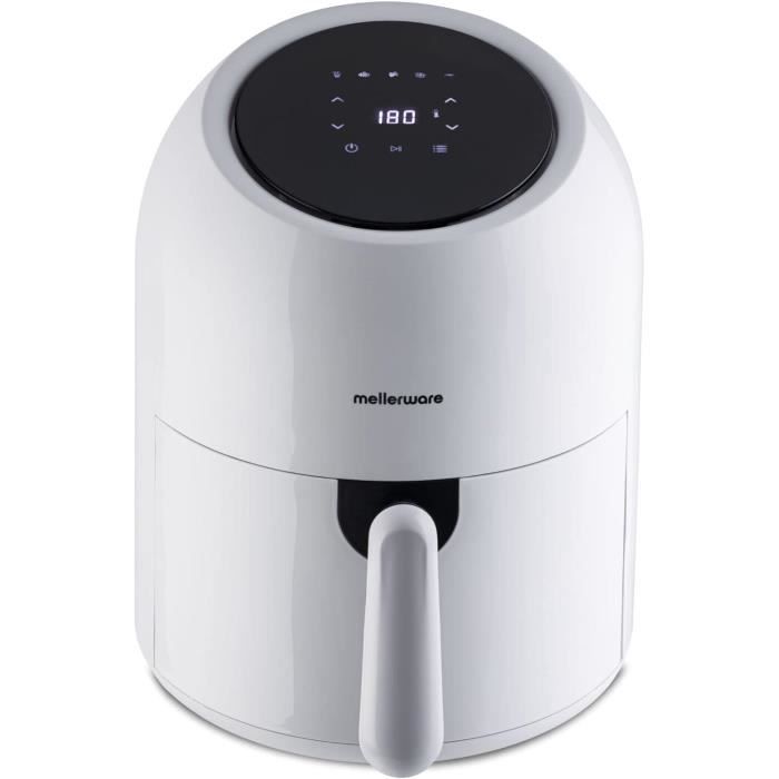 Mellerware Crunchy Plus Freidora de Aire 5.5L 1500W Blanco Mellerware Crunchy Plus Freidora de Aire 5.5L 1500W Blanco