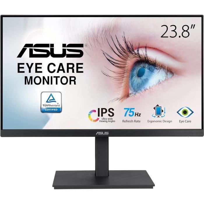Écran PC KTC H24F8 23,8 Pouces IPS Full HD 180Hz – Idéal Pour Le Gaming – 1ms, 400cd, 135%sRGB, Adaptative Sync