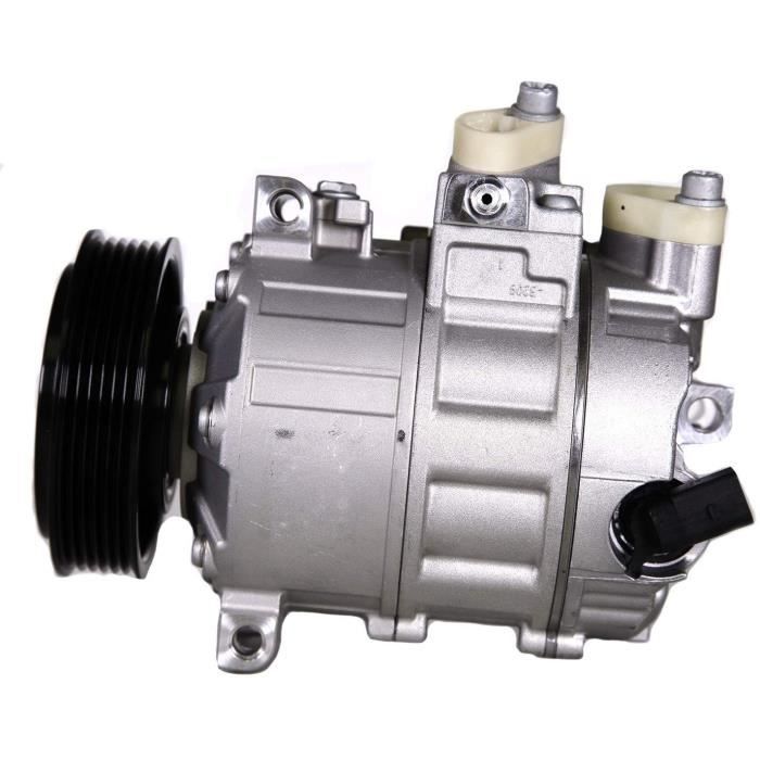 Compresseur de climatisation VALEO 699357 COMP NE AUDI A1 A3 Q3 / VW Golf V & VI