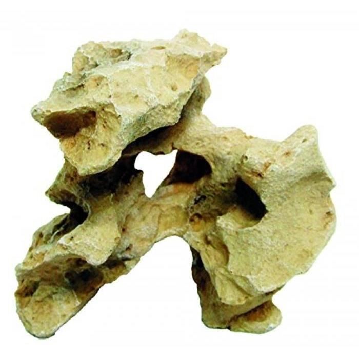 Meilleurs prix pour WAVE ROCHER DE DÉCORATION ROCHE GALLURA POUR AQUARIOPHILIE FORME ARC AVEC TROU BEIGE