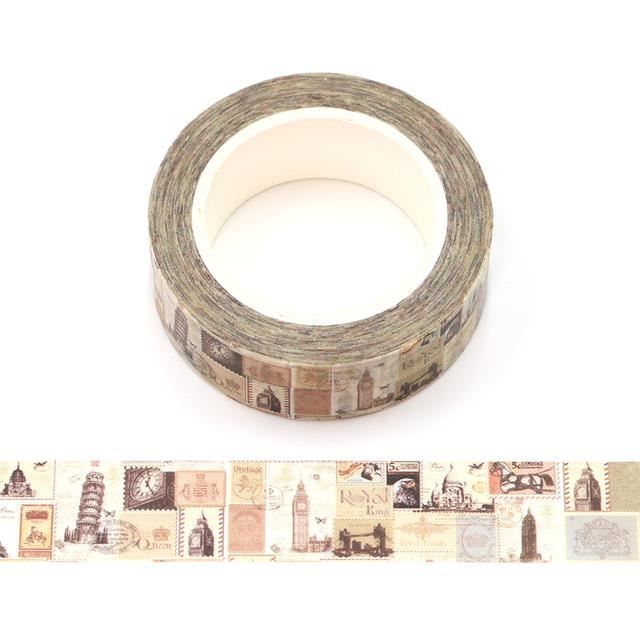 12 Rouleaux De Ruban Washi Animaux Kawaii – 16,4 FT Chacun – Parfait Pour Journal, Scrapbooking, Emballage Cadeau Et Déco