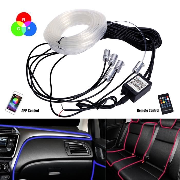 Éclairage voiture intérieur : néon, LED, USB, télécommande - Test et Avis
