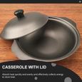 1 Pc Strong Cast Iron Yellow Stewed Chicken Rice Pot With Lid batterie de cuisine cuisson des aliments-1