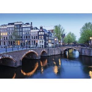 PUZZLE Puzzle Amsterdam au fil de l'eau 1000 pcs
