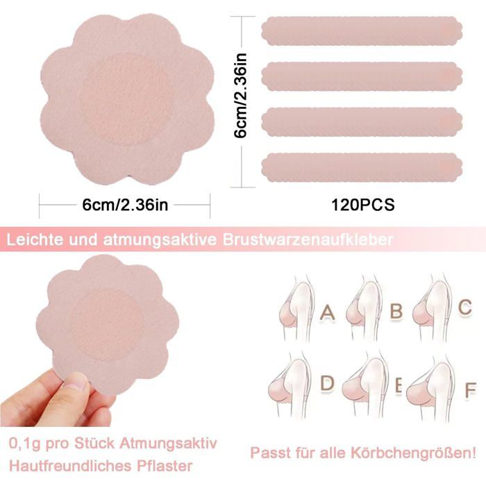 Lot De 10 Coussinets Anti-frottement Intérieur De Cuisse – Autocollants Invisibles, Respirants, Résistants, Couleur Peau, 15x12 Cm