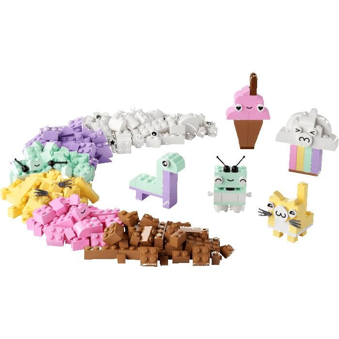LEGO Classic 11028 L’amusement créatif pastel Cadeaux Jouets Objets de ...