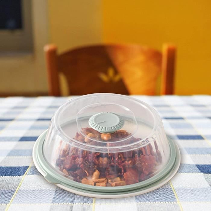 Couverture micro-ondes, Couvercle Transparent, Hotte Micro-Ondes 20 cm,  cloche micro onde cloche alimentaire couvercle anti-éclaboussures pour assiette  micro-ondes, 20cm : : Cuisine et Maison