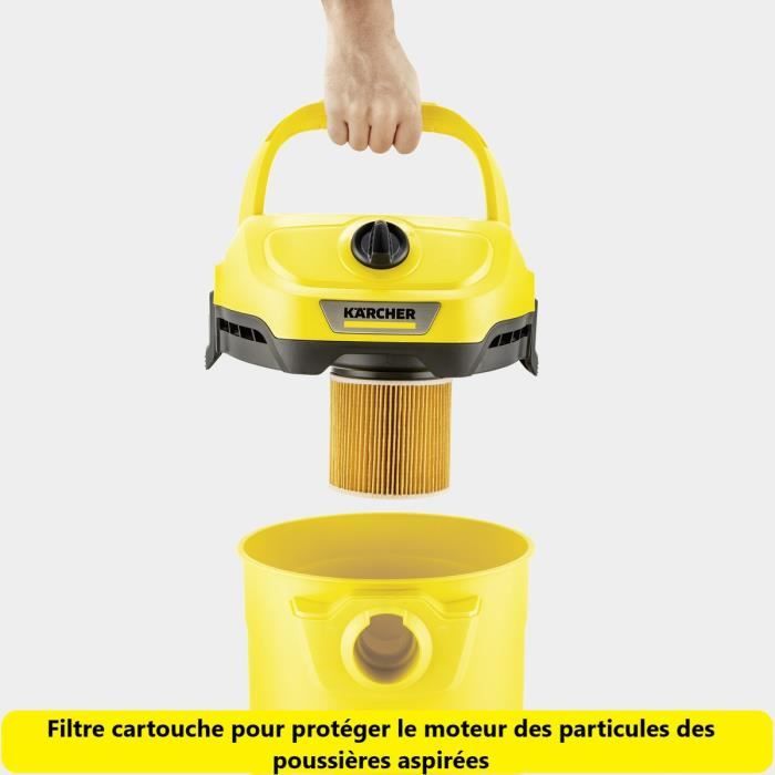 Aspirateur eau et poussières 1000W WD2 plus V-15/4/18/C KÄRCHER  16280110 - Main Image
