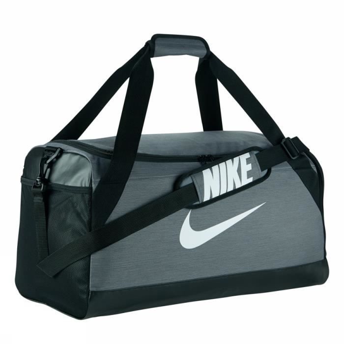 NIKE Sac de Voyage Souple 33cm BRASILIA M Gris